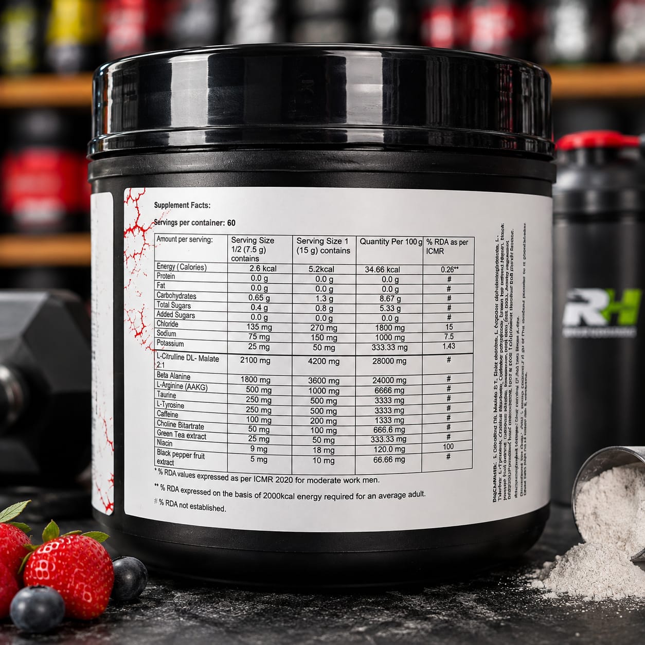 RTOM Demon Roar Pre Workout - Image 2